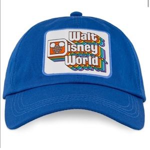 Adult blue Disney world baseball cap - new without tags